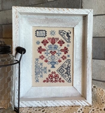 July Quaker by From the Heart Needleart
