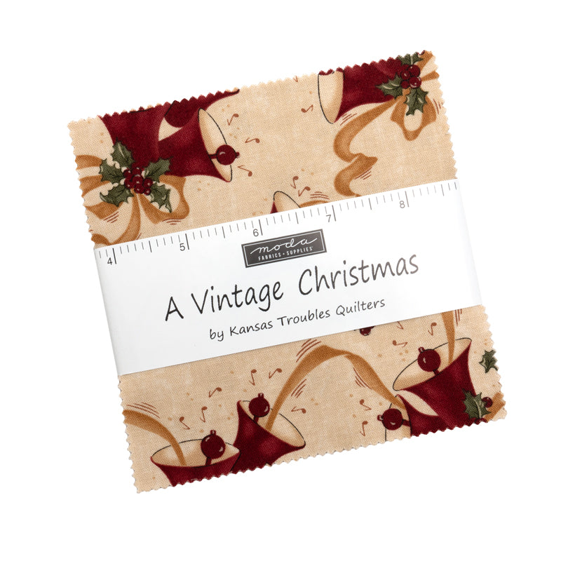 A Vintage Christmas Charm Pack (5