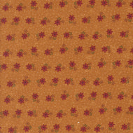 A Vintage Christmas Cactus Florals Gold by Kansas Troubles Quilters