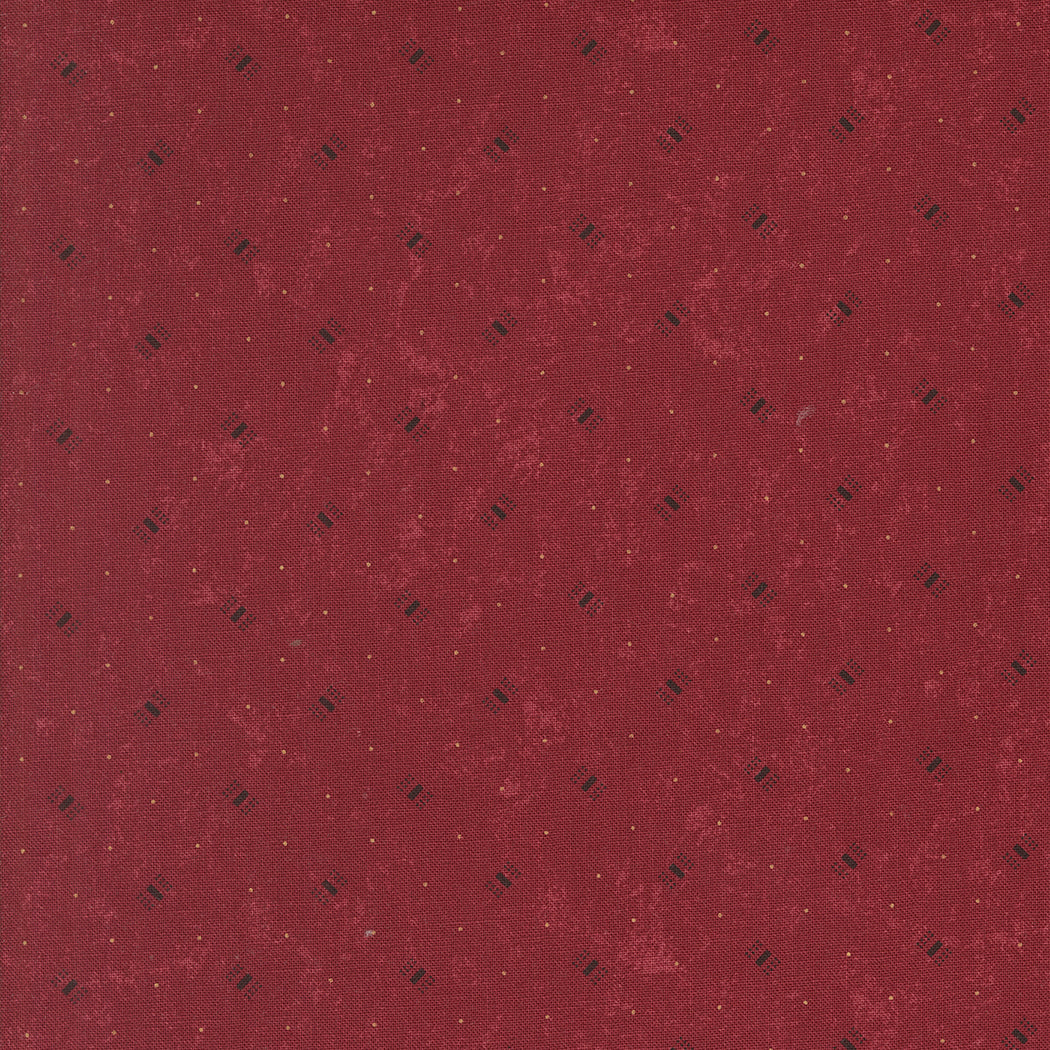 A Vintage Christmas Coal Blenders Red by Kansas Troubles Quilters