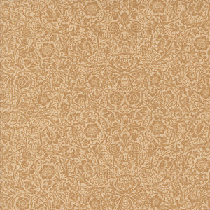 A Vintage Christmas Damask Tonal Tan by Kansas Troubles Quilters