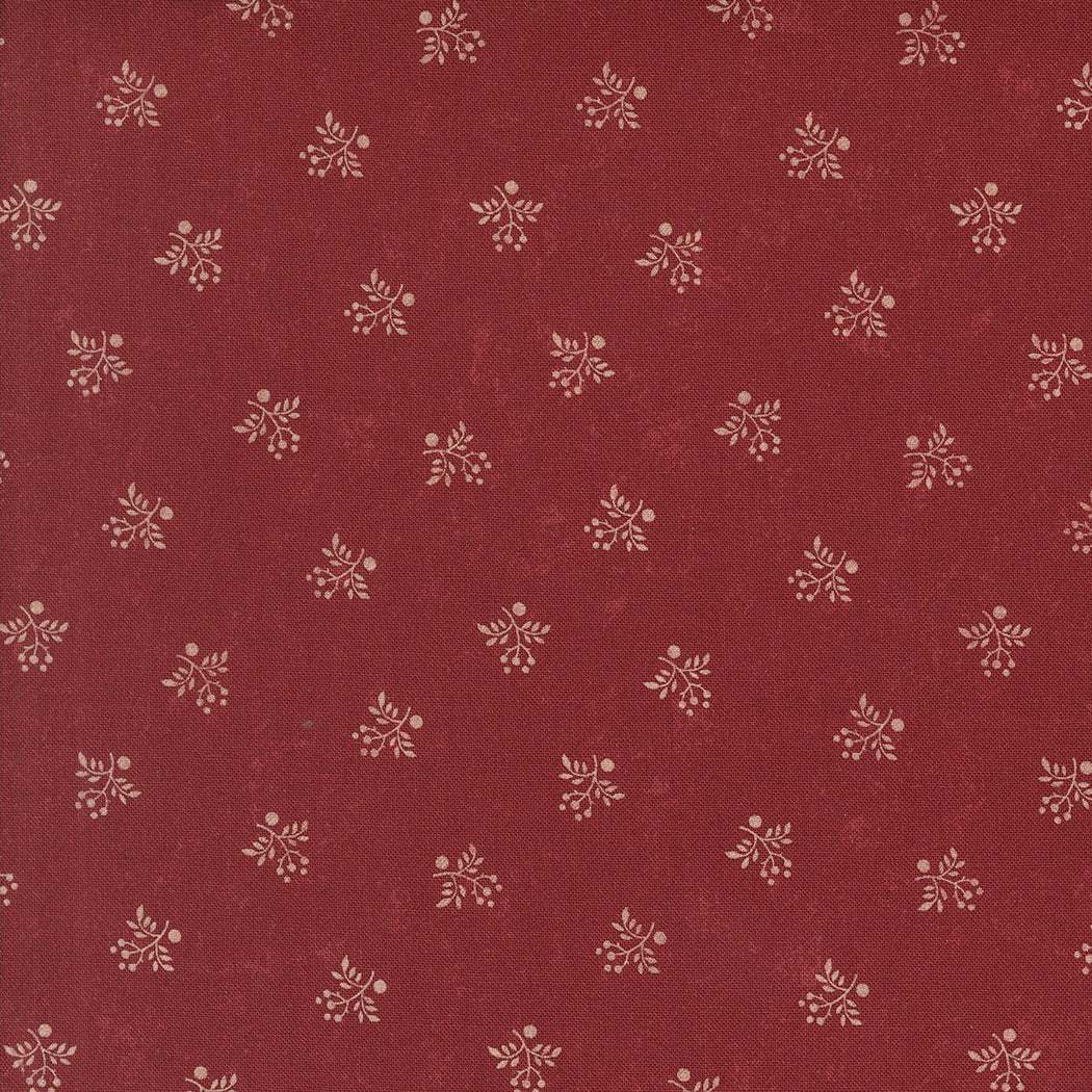 A Vintage Christmas Holly Red by Kansas Troubles Quilters