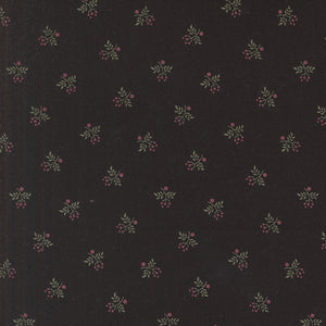 A Vintage Christmas Holly Black by Kansas Troubles Quilters
