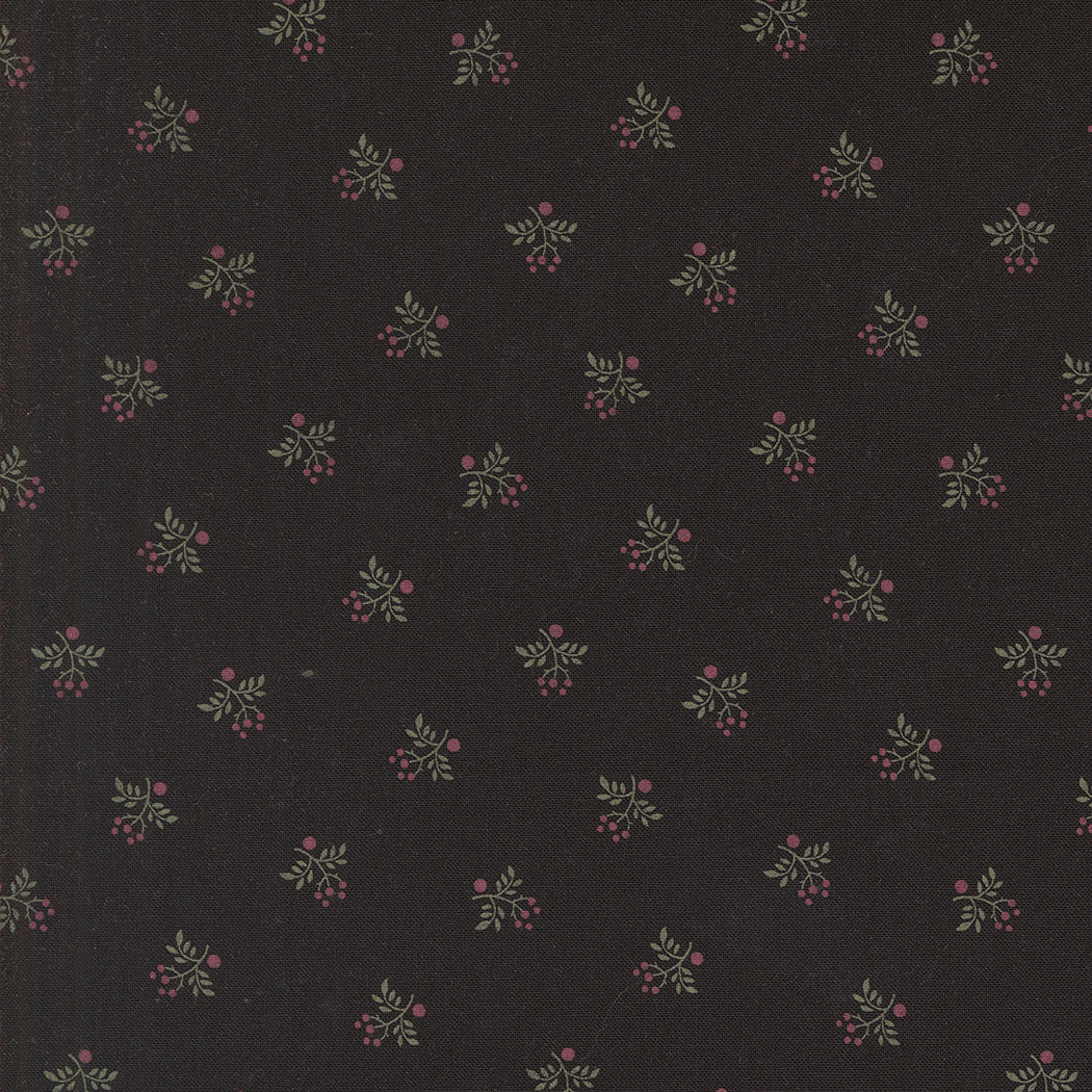 A Vintage Christmas Holly Black by Kansas Troubles Quilters