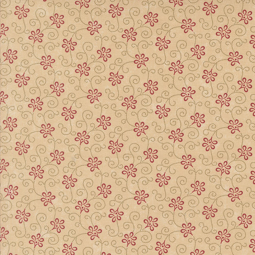 A Vintage Christmas Ribbon Tan by Kansas Troubles Quilters