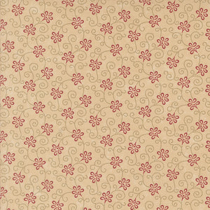 A Vintage Christmas Ribbon Tan by Kansas Troubles Quilters