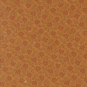 A Vintage Christmas Ribbon Gold by Kansas Troubles Quilters