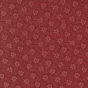 A Vintage Christmas Ribbon Red by Kansas Troubles Quilters