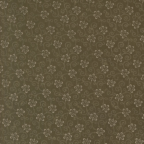A Vintage Christmas Ribbon Green by Kansas Troubles Quilters