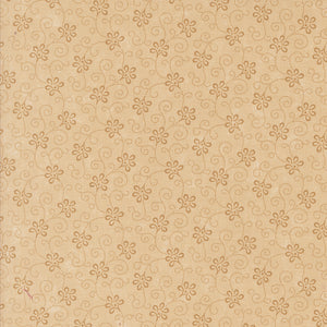 A Vintage Christmas Ribbon Tonal Tan by Kansas Troubles Quilters