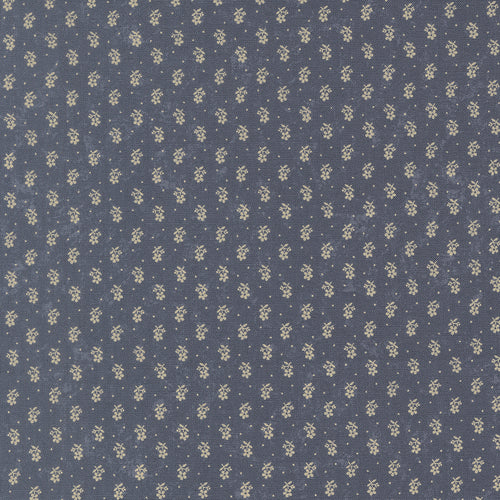 COMING SOON - Bluebird's Nest Tiny Buds Mid Blue by Kansas Troubles Quilters