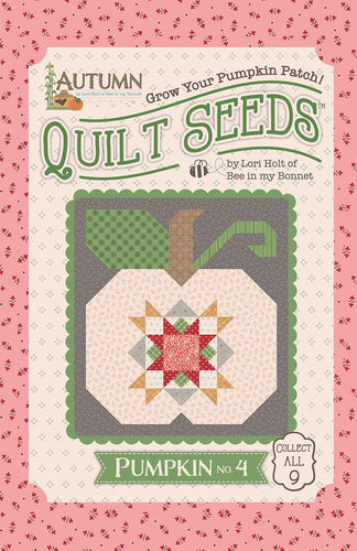 Autumn Quilt Seeds Fabric Kit - Pumpkin No. 4 by Lori Holt