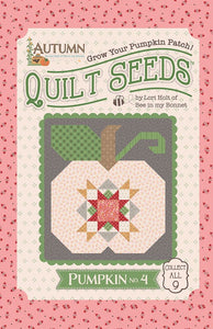 Autumn Quilt Seeds Fabric Kit - Pumpkin No. 4 by Lori Holt