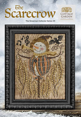 Snowman Collector Series The Scarecrow by Cottage Garden Samplings