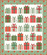 RESERVATION - Christmas Cheer Christmas Presents Quilt Kit by Shawn Wallace
