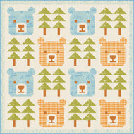 Animal Park Fun Baby Bear Quilt Kit by Stacy Iest Hsu