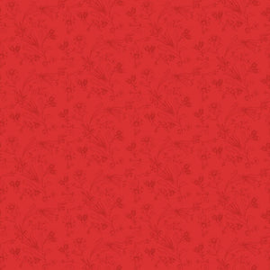 COMING SOON - Sew America Flower Vines Red by J. Wecker Frisch