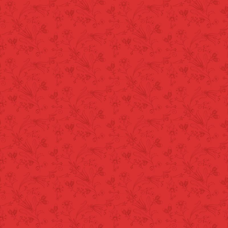 COMING SOON - Sew America Flower Vines Red by J. Wecker Frisch