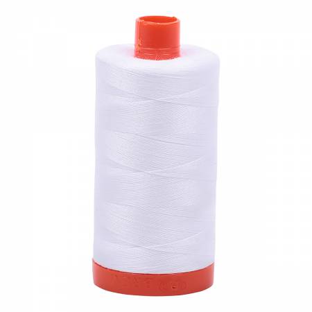 Aurifil 2024 (White) - 100% Cotton 50 wt. by Aurifil