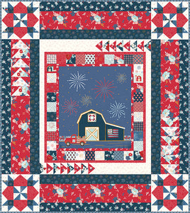 RESERVATION - American Vintage Panel Quilt Kit by Beverly McCullough