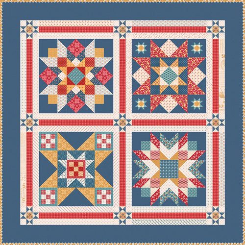 Americana Quilt Seeds - Finishing Kit by Lori Holt