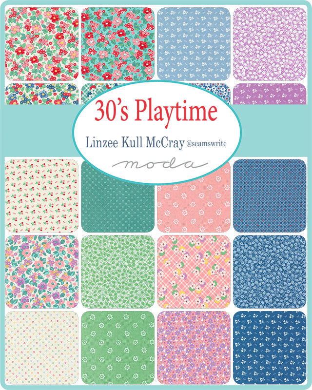 RESERVATION - 30's Playtime Fat Quarter Bundle by Linzee Kull McCray