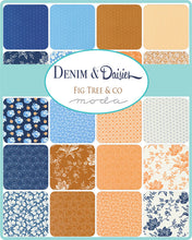 Load image into Gallery viewer, RESERVATION - Denim and Daisies Fat Quarter Bundle by Fig Tree and Co