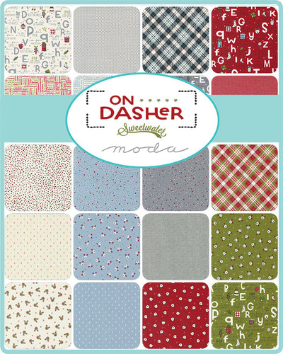 RESERVATION - On Dasher Fat Quarter Bundle by Sweetwater