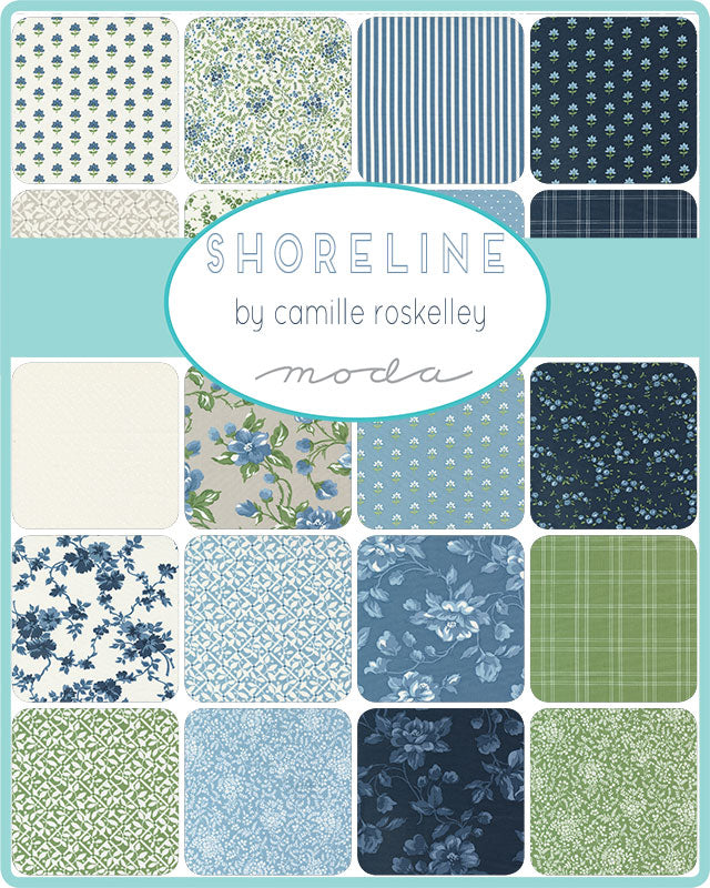 RESERVATION - Shoreline Fat Quarter Bundle by Camille Roskelley