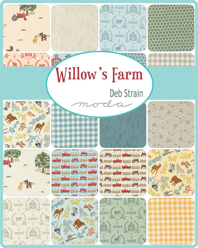 RESERVATION - Willow's Farm Fat Quarter Bundle by Deb Strain