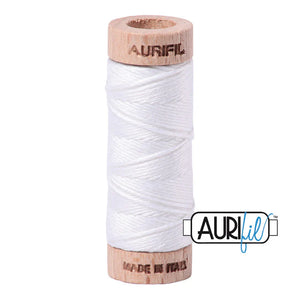 AuriFloss 2024 (White) Six Strand Cotton Floss by Aurifil