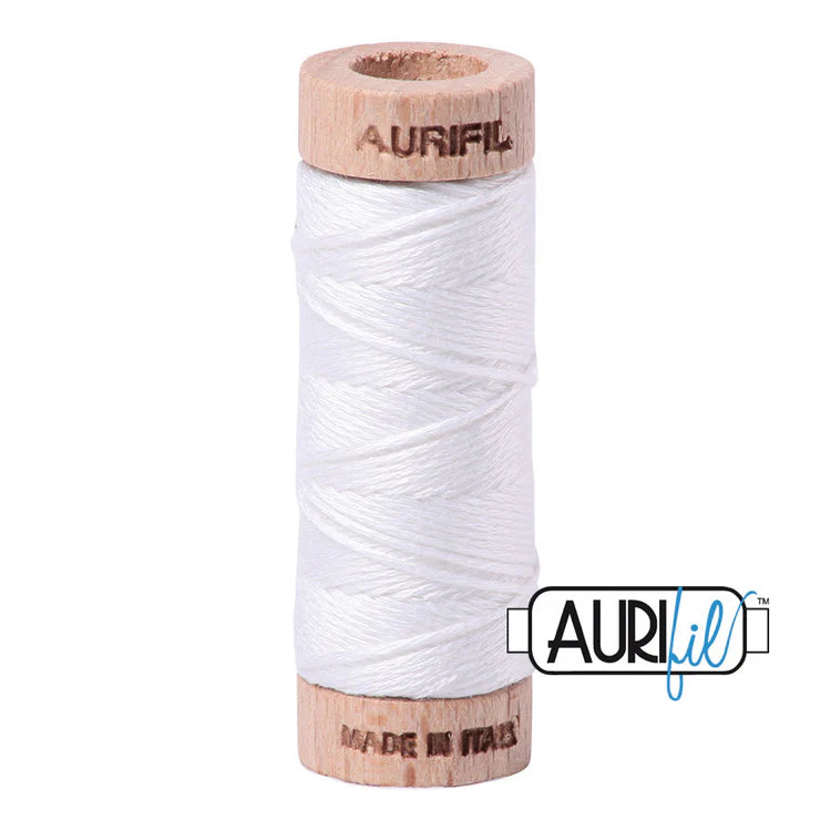 AuriFloss 2024 (White) Six Strand Cotton Floss by Aurifil