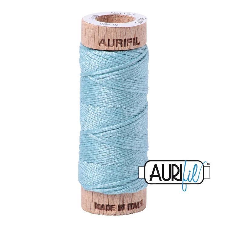 AuriFloss 2805 (Light Grey Turquoise) Six-Strand Cotton Floss by Aurifil
