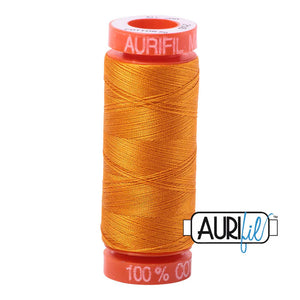 Aurifil 2145 (Yellow Orange) - 100% Cotton 50 wt. by Aurifil