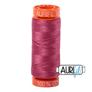 Aurifil 2455 (Medium Carmine Red) - 100% Cotton 50 wt. by Aurifil