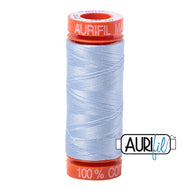 Aurifil 2710 (Light Robin's Egg Blue) - 100% Cotton 50 wt. by Aurifil