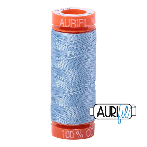 Aurifil 2715 (Robins Egg) - 100% Cotton 50 wt. by Aurifil
