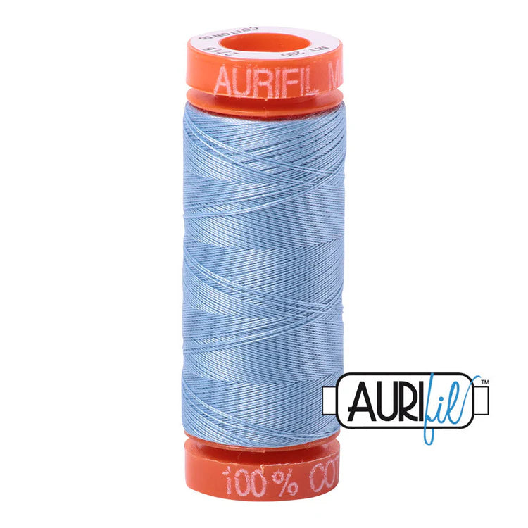 Aurifil 2715 (Robins Egg) - 100% Cotton 50 wt. by Aurifil