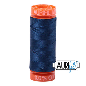 Aurifil 2783 (Medium Delft Blue) - 100% Cotton 50 wt. by Aurifil