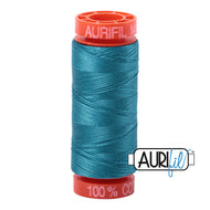 Aurifil 4182 (Dark Turquoise) - 100% Cotton 50 wt. by Aurifil
