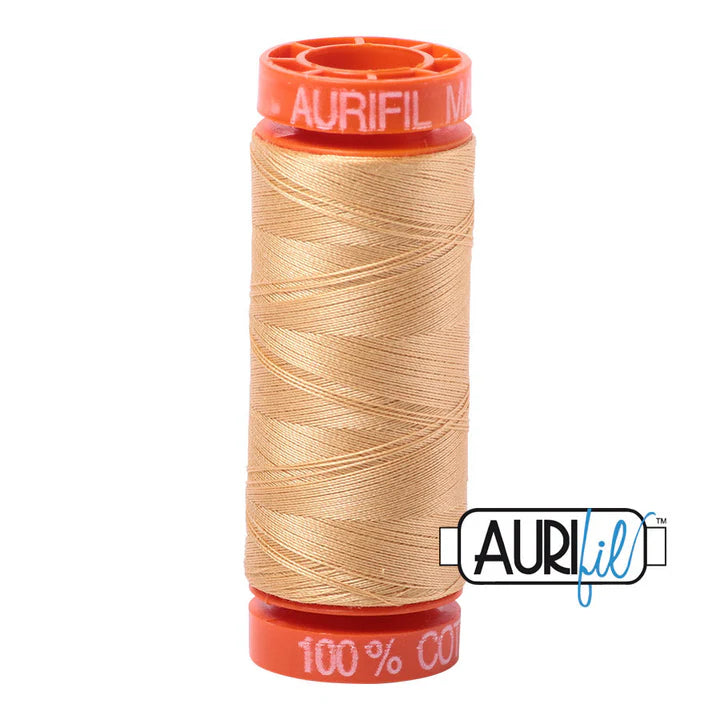Aurifil 5001 (Ocher Yellow) - 100% Cotton 50 wt. by Aurifil