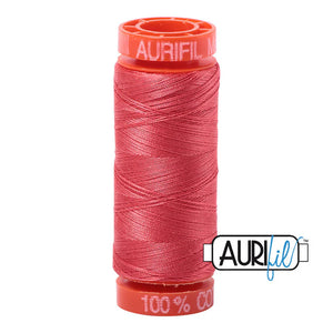 Aurifil 5002 (Medium Red) - 100% Cotton 50 wt. by Aurifil