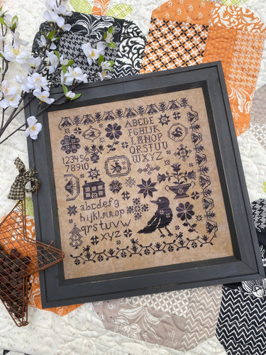 Black Bird Sampler by Pansy Patch Quilts and Stitchery