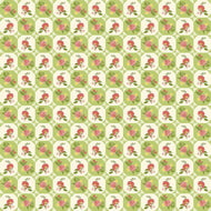 Reflections - Vintage Linen Green by Lauren Brewer