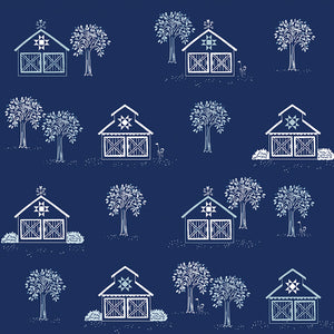 Simply Country - Main Navy by Tasha Noel