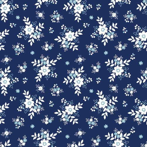 Simply Country - Bouquets Navy by Tasha Noel