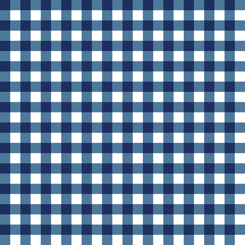 Simply Country - Gingham Blue by Tasha Noel