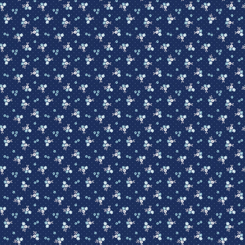 Simply Country - Floral Navy by Tasha Noel