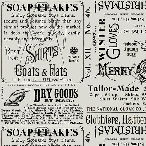 White as Snow - Soap Ads Gray by J. Wecker Frisch