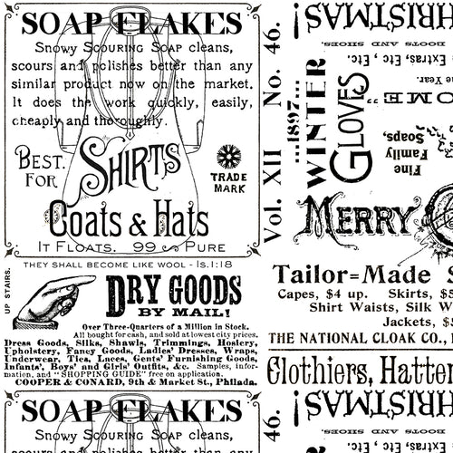 White as Snow - Soap Ads White by J. Wecker Frisch